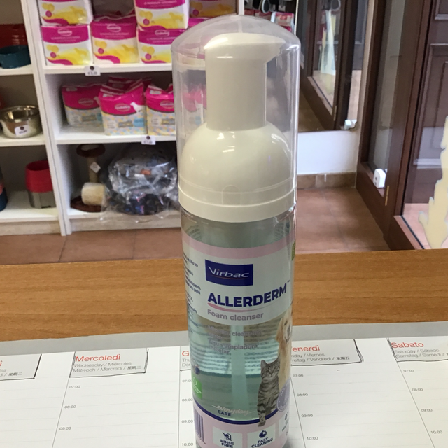 VIRBAC ALLEDERM FOAM CLEANSER CANE/GATTO 200ML 3597133092257
