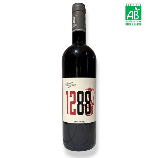 Vin de pays du VAR IGP rouge "1288", millésime 2022