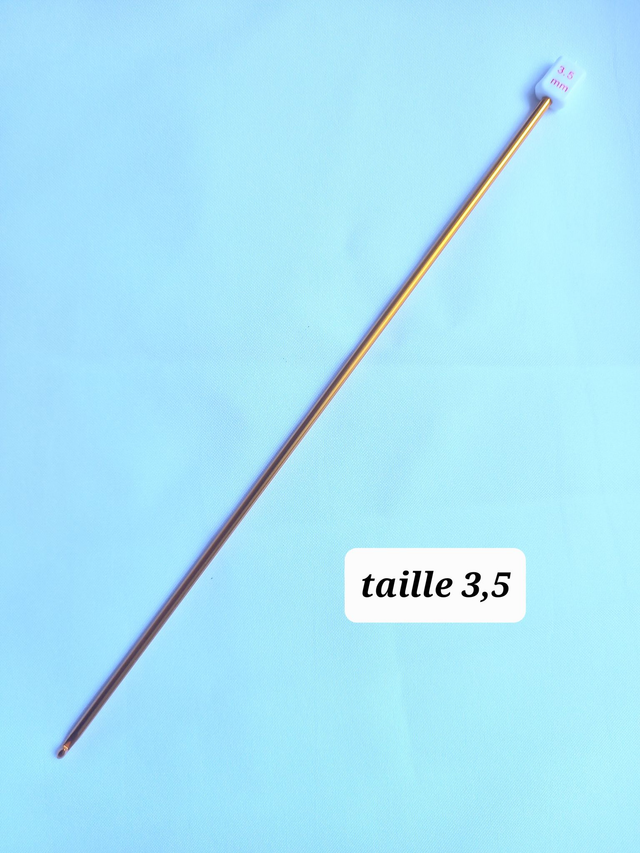 Crochet tunisien taille 03.5