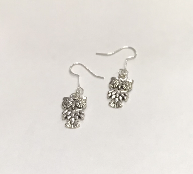 Silver Dangling Earrings- SDE78