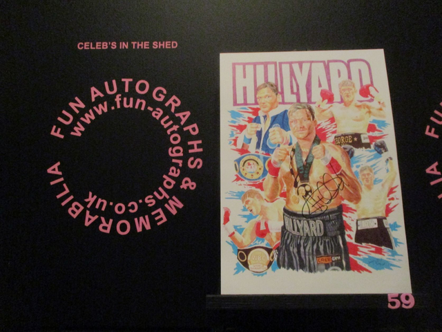 George Hillyard Limited Edition Signed A4 Portrait Drawing Print (59)