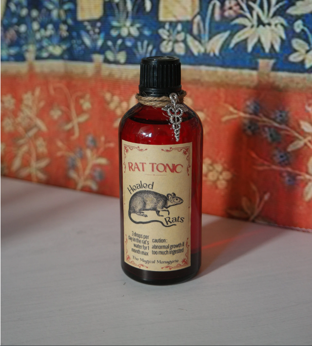 Rat Tonic - tonique revitalisant pour rat