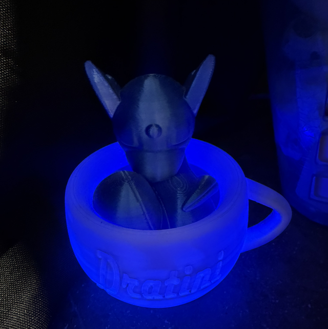 Fanart pla effetto multicolor o glitter