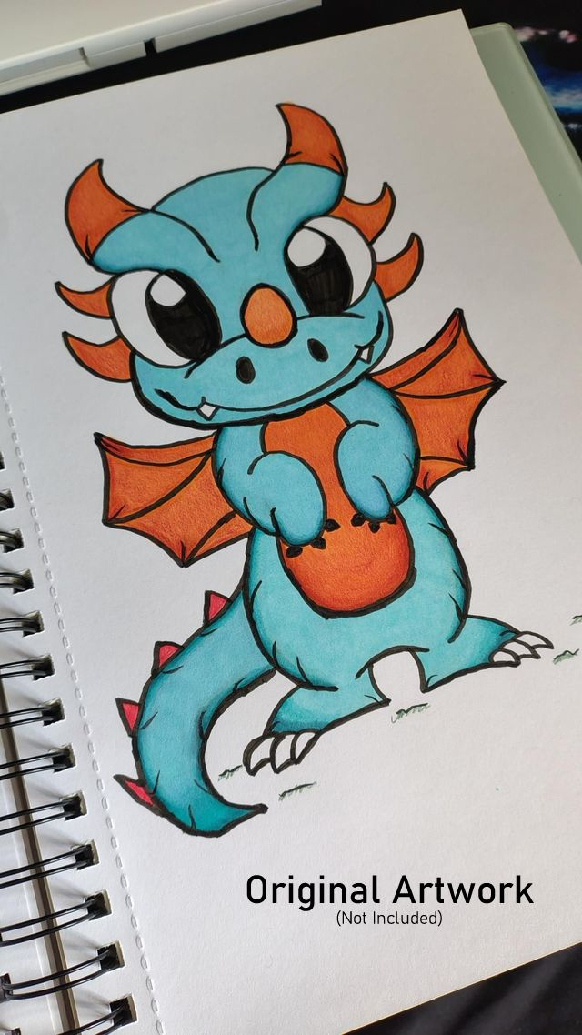 Dan The Dragon - Keyring