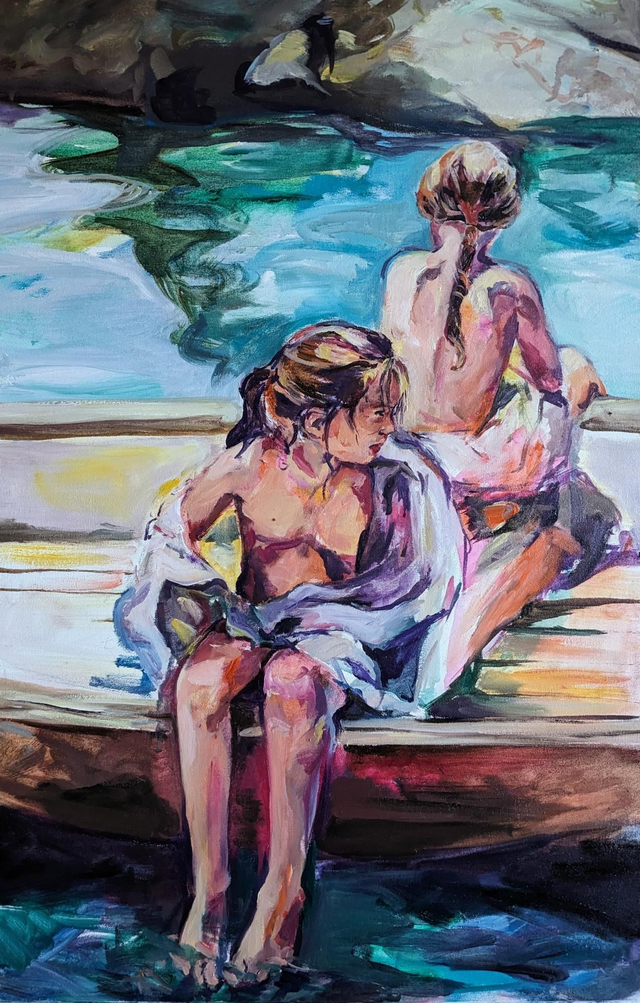 Rivière par Maria Ducasse 