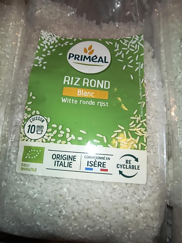 Primeal - witte ronde rijst bio 1kg