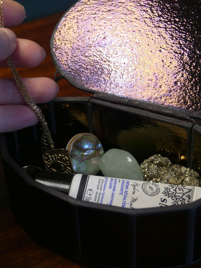 Boîte à trésor nacrée