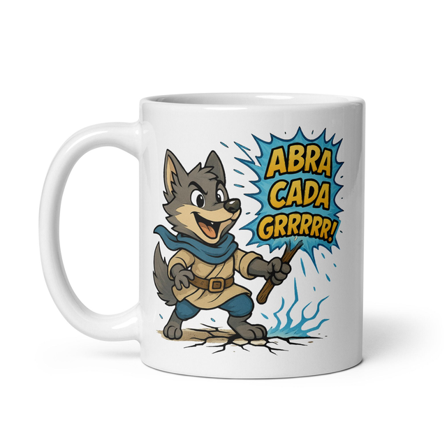Mug Fantaisie &quot;Magic Wolf&quot;