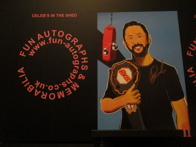 Kevin 'Green Machine' Greenwood Limited Edition Signed A4 Comic Style Drawing Print (11)