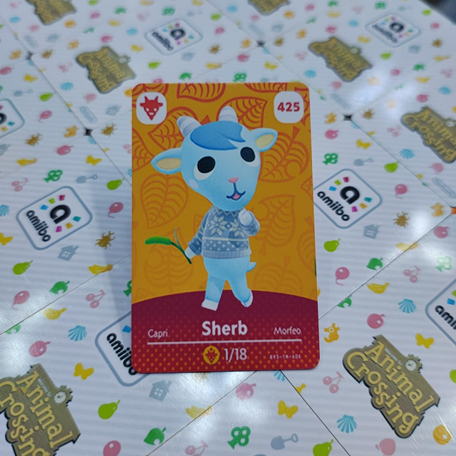Tarjeta Amiibo Sherb / Animal Crossing 425