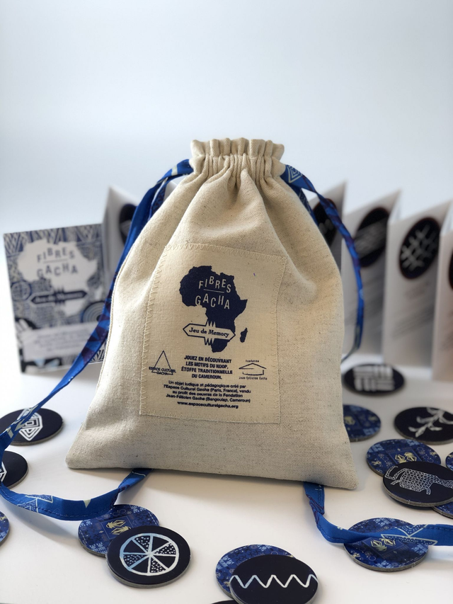 Jeu de memory - Jouez en découvrant les motifs du Ndop, étoffe traditionnelle du Cameroun.