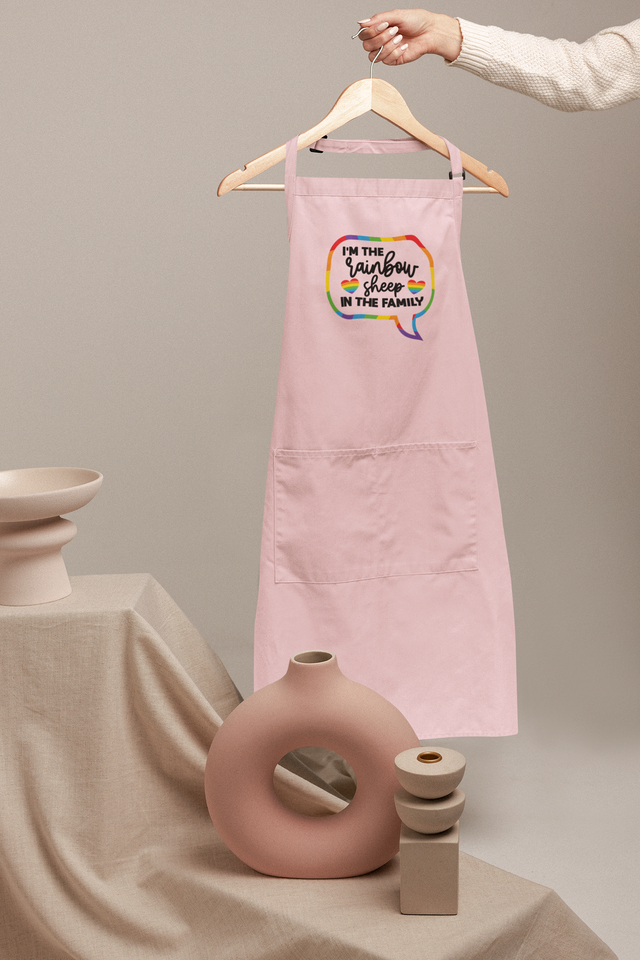 Rainbow Sheep Apron - 3 Colours 
