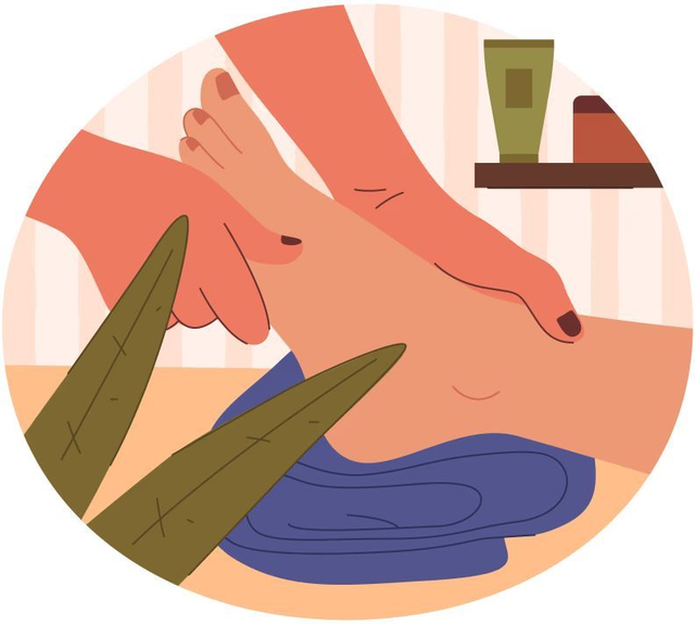 60 perces frissítő, reflexológiás talpmasszázs