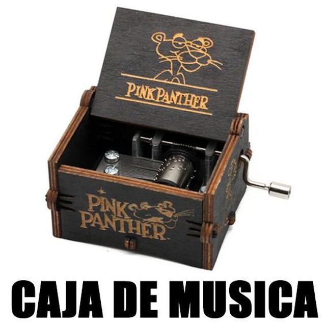 CAJA DE MUSICA MANUAL LA PANTERA ROSA