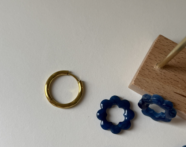 Créoles dorées 20mm