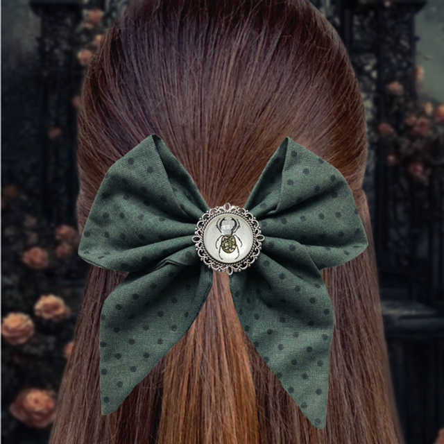 Barrette à cheveux - Scarabée 
