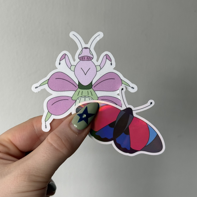 Bug Sticker Pack (2 Stickers)