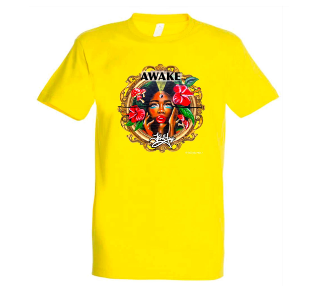 AWAKE yellow t-shirt