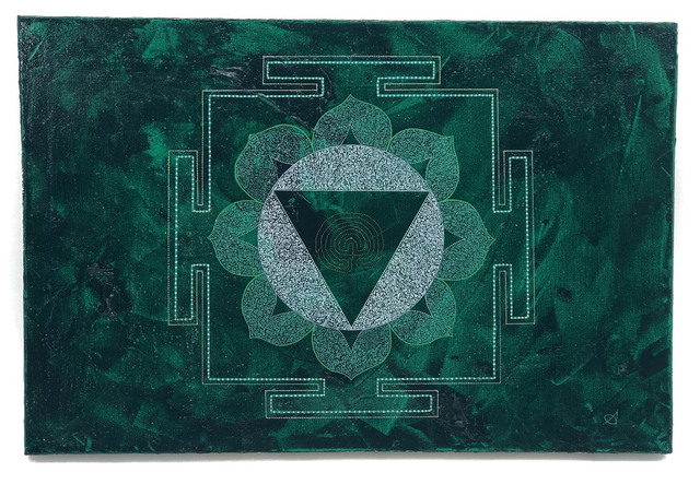 Graceful Twin Taras – oeuvre originale 60cm x 40cm