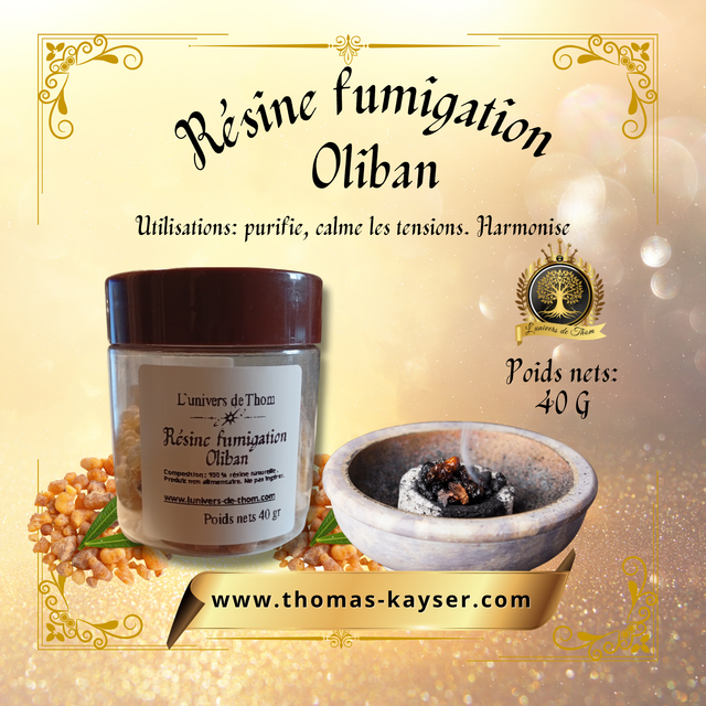 Encens résine Oliban 40 g