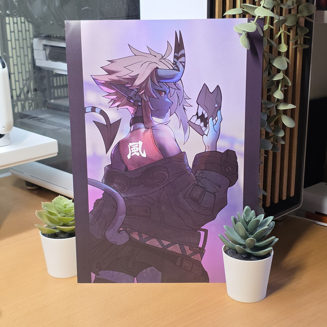 Soukaku, "An Asura" - Print