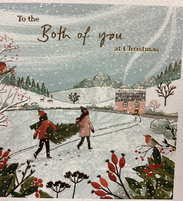 Christmas Both of You (Field and Cottage Scene) GB 