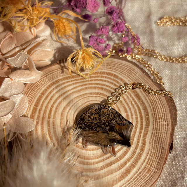 Hedgehog Necklace
