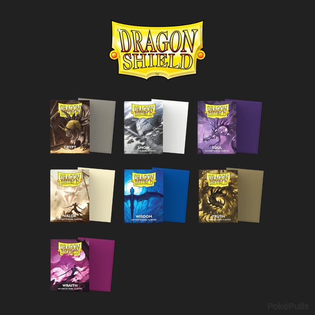 Dragon Shield: Matte Dual Sleeves - Standard Size (100)