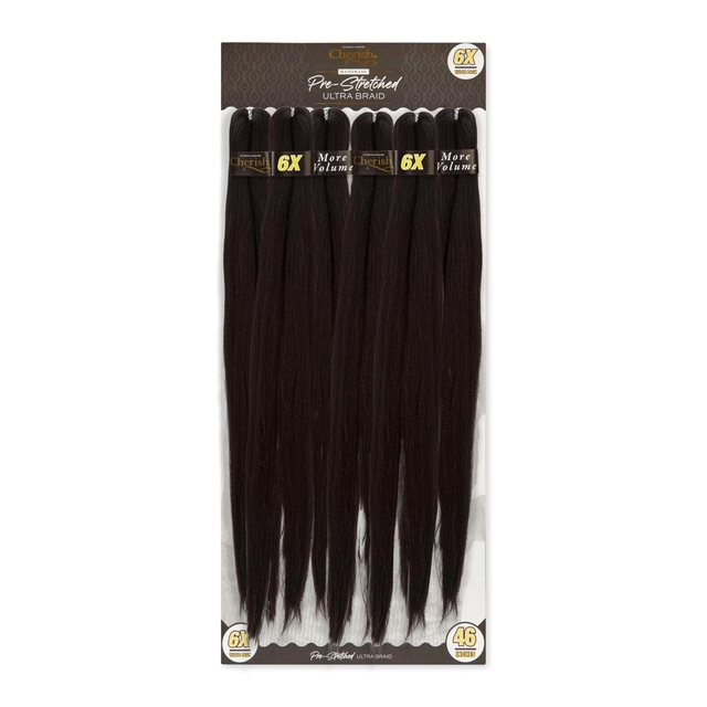 Cherish 6X VP Pre-Str. Braids 46 (Col. 1B)