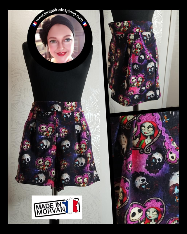 Short Modèle Skull Love T42/50