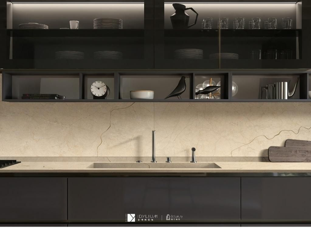 Encimera de cocina porcelánico