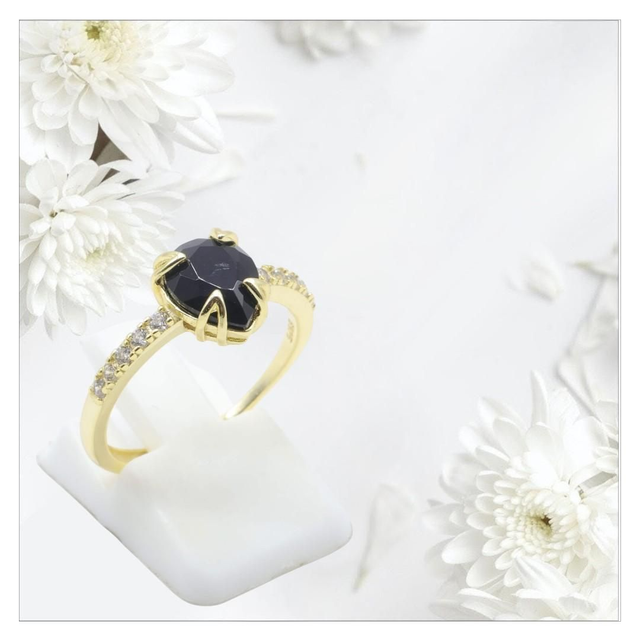 "Onyx" - Bague argent 925