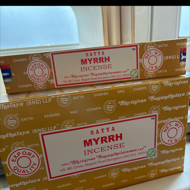Encens satya myrrh 