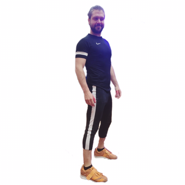 Trainingsbroek voor gewichtheffen of crossfit 