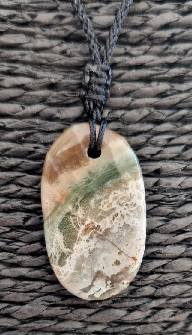 Pendentif Bois Fossile