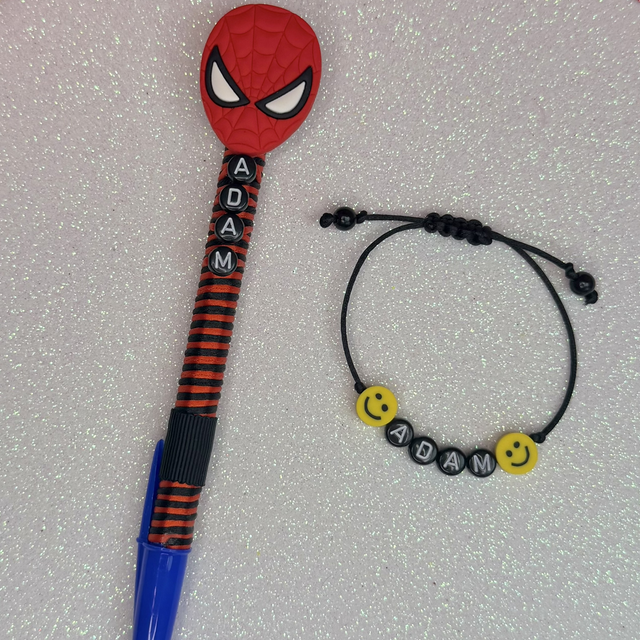 Stylo et bracelet personnalisé 