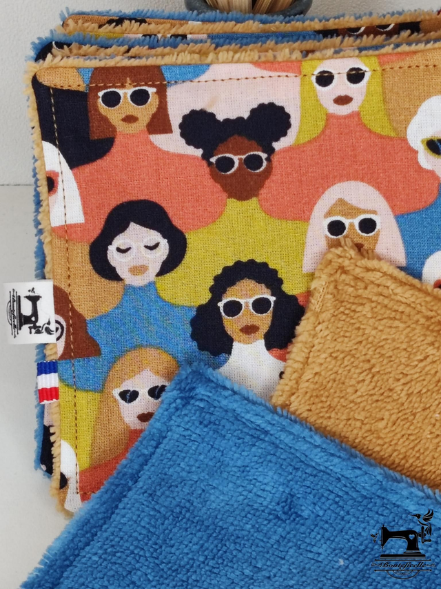 Lingettes bambou "WOMEN"