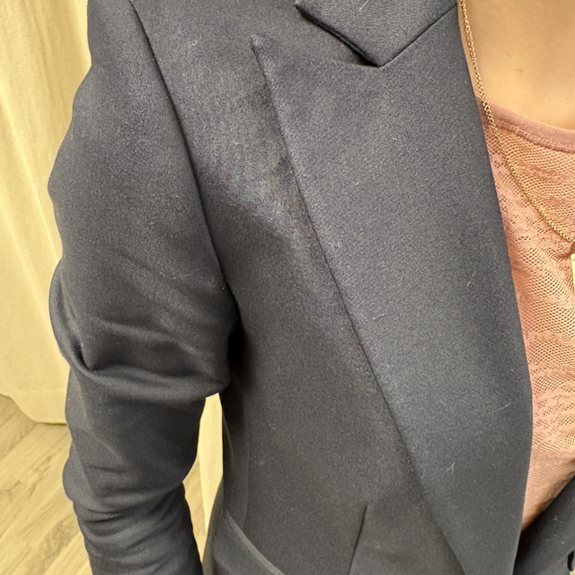 Blazer marine cintré Morgan