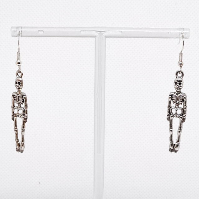 Hanging Skeleton Earrings
