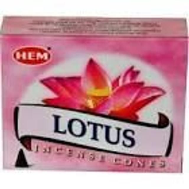 Hem Lotus 10 Incense cones