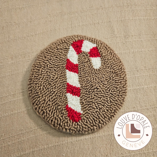 Mug rug - Xmas candy