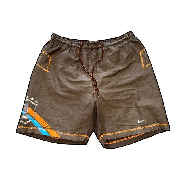 Nike Swim Shorts Brown - L