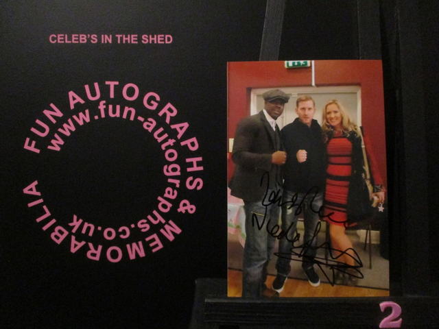 Nicole Faraday Authentic Autographed 6x4 Our Facing Photograph (U2)