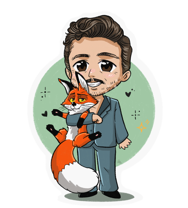 Pedro Pascal Fink Magnet