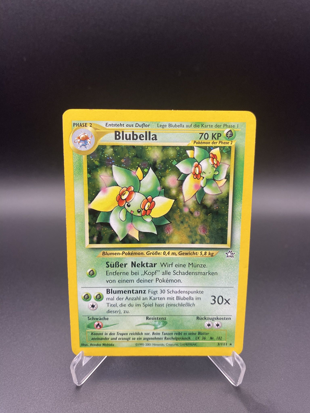 Blubella (3/111) Neo Genesis - Excellent - DE - Holo Rare