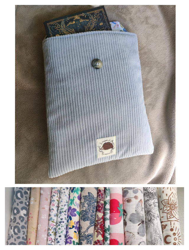 Housse livre poche extérieure Motif&quot;personnalisé&quot;