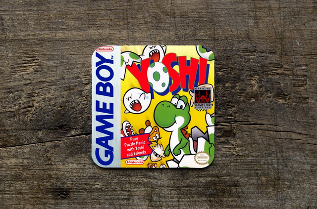 Nintendo Gameboy Yoshi MDF Coaster