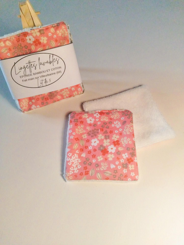 Lingettes démaquillantes Doaby saumon