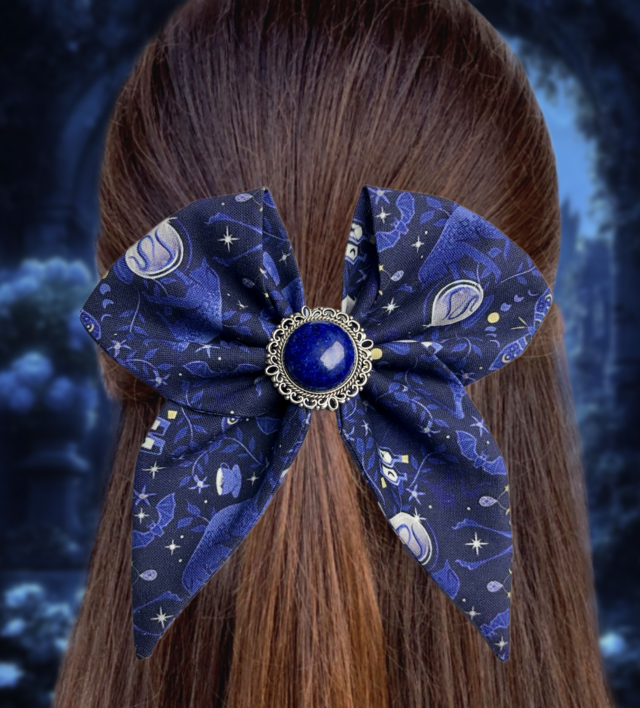 Barrette à cheveux - Rêve mystique - Lapis Lazuli