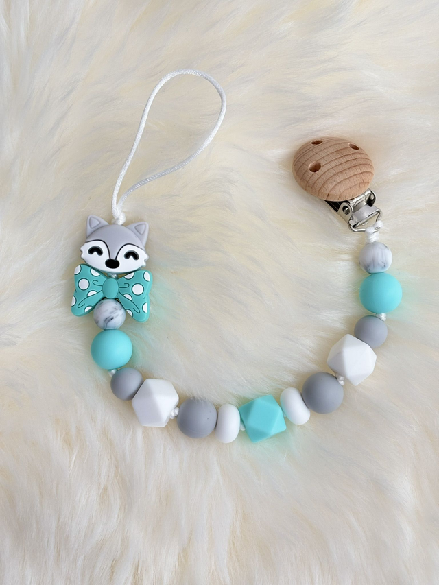 Attache tétine Loup 🐺 